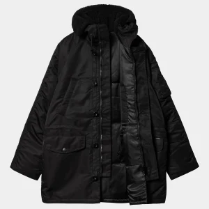 Carhartt WIP Hooded Olten Parka Black Outlet