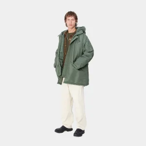 Carhartt WIP Hooded Olten Parka Duck Green Clearance