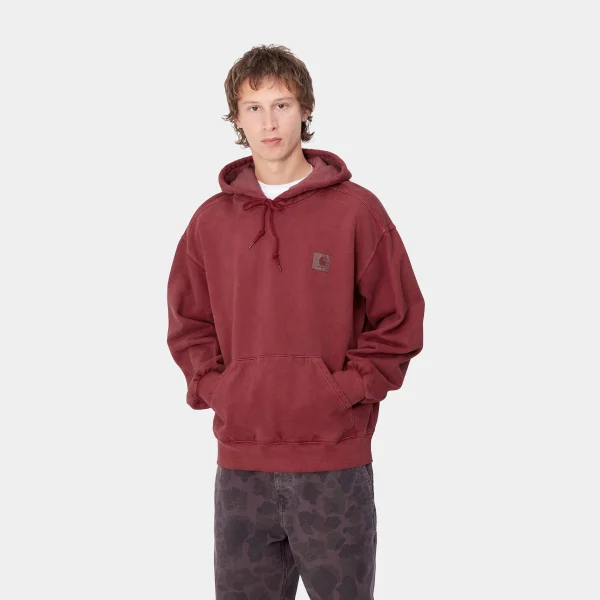 Carhartt WIP Hooded Vista Sweat Scarlet Discount