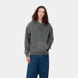 Carhartt WIP Hooded Vista Sweat Graphite Discount