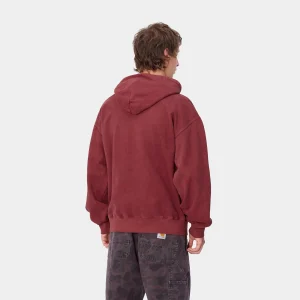 Carhartt WIP Hooded Vista Sweat Scarlet Discount