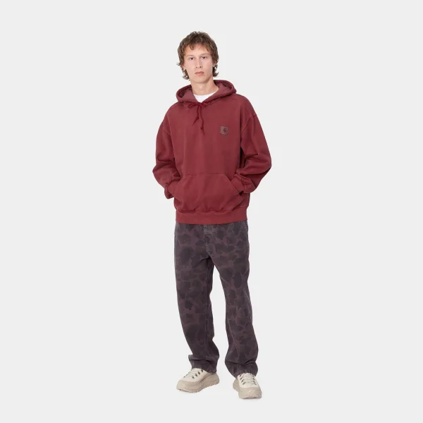 Carhartt WIP Hooded Vista Sweat Scarlet Discount