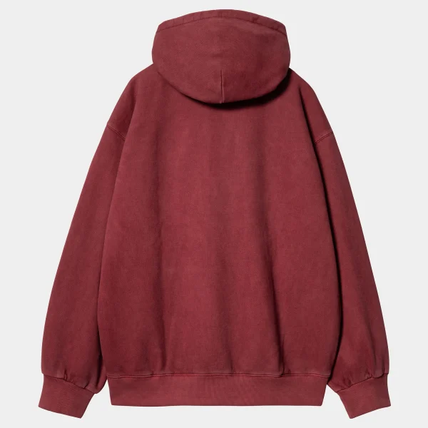 Carhartt WIP Hooded Vista Sweat Scarlet Discount