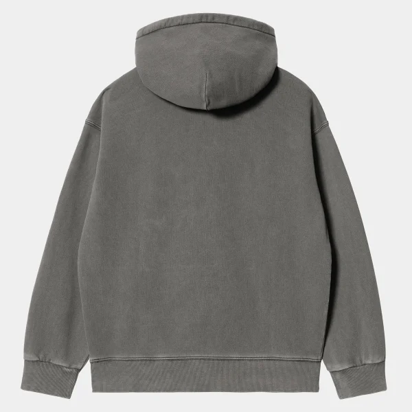 Carhartt WIP Hooded Vista Sweat Graphite Discount