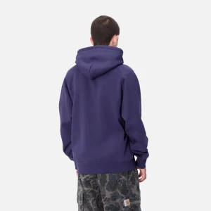 Carhartt WIP Hooded Yute Sweat Aura Hot