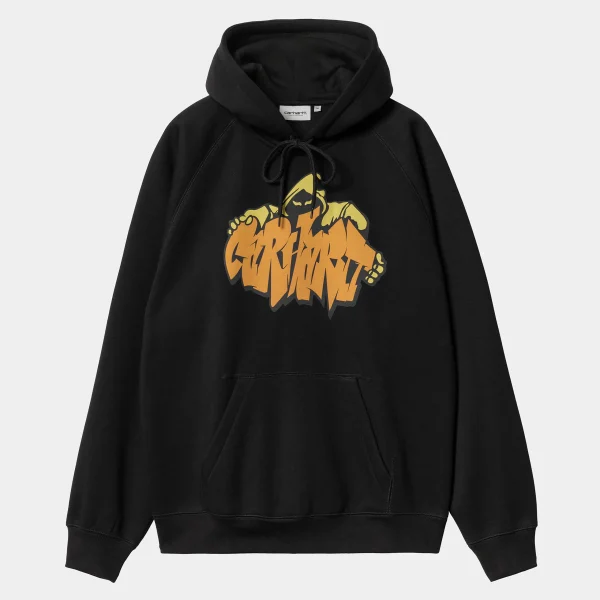 Carhartt WIP Hooded Yute Sweat Black Outlet