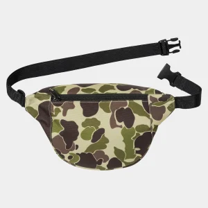 Carhartt WIP Jake Hip Bag Camo Duck, Green Hot