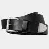 Carhartt WIP Juke Belt Black / Gun Metal Cheap