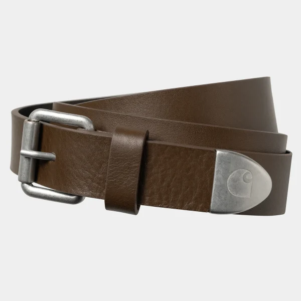 Carhartt WIP Juke Belt Chocolate / Gun Metal Best Sale