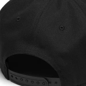 Carhartt WIP Logo Cap Black Flash Sale