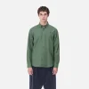 Carhartt WIP L/S Bolton Shirt Duck Green Cheap