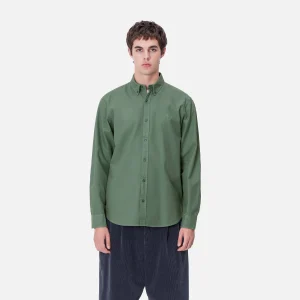 Carhartt WIP L/S Bolton Shirt Duck Green Cheap