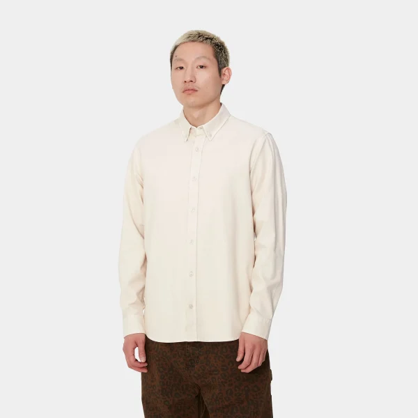 Carhartt WIP L/S Bolton Shirt Moonbeam Store