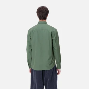 Carhartt WIP L/S Bolton Shirt Duck Green Cheap