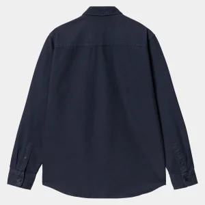 Carhartt WIP L/S Bolton Shirt Air Force Blue Store