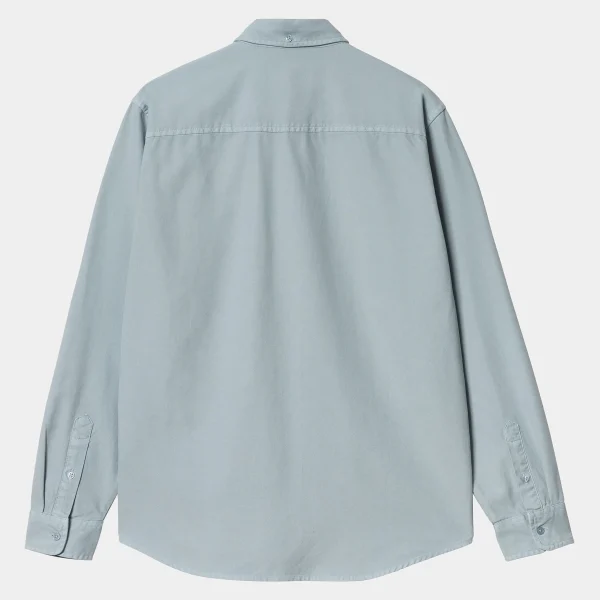 Carhartt WIP L/S Bolton Shirt Dusty Ice Clearance