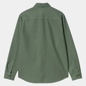 Carhartt WIP L/S Bolton Shirt Duck Green Cheap