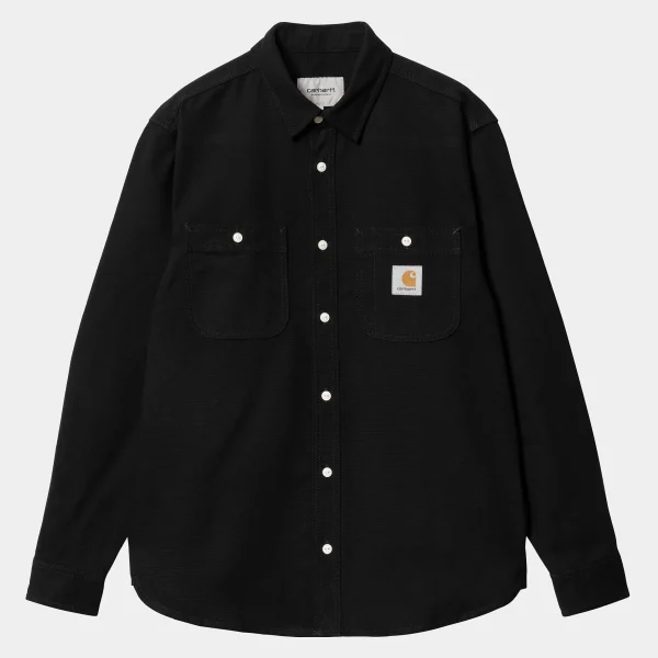 Carhartt WIP L/S Clink Shirt Black Store