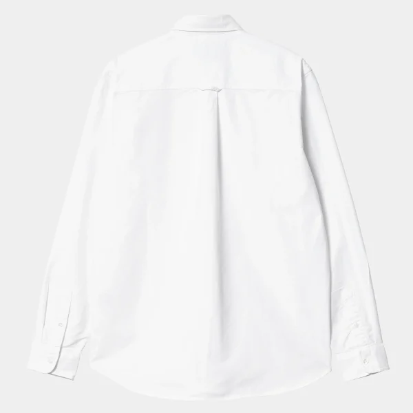 Carhartt WIP L/S C-Logo Shirt White / White Best Sale