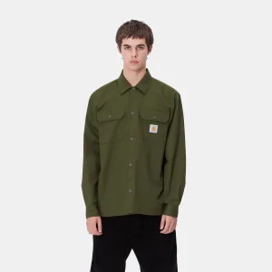 Carhartt WIP L/S Craft Shirt Office Green New