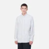 Carhartt WIP L/S Dowlen Shirt Dowlen Stripe, White / White Discount