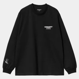 Carhartt WIP L/S Ducks T-Shirt Black Online