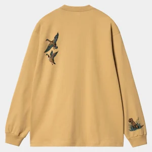 Carhartt WIP L/S Ducks T-Shirt Bourbon Outlet