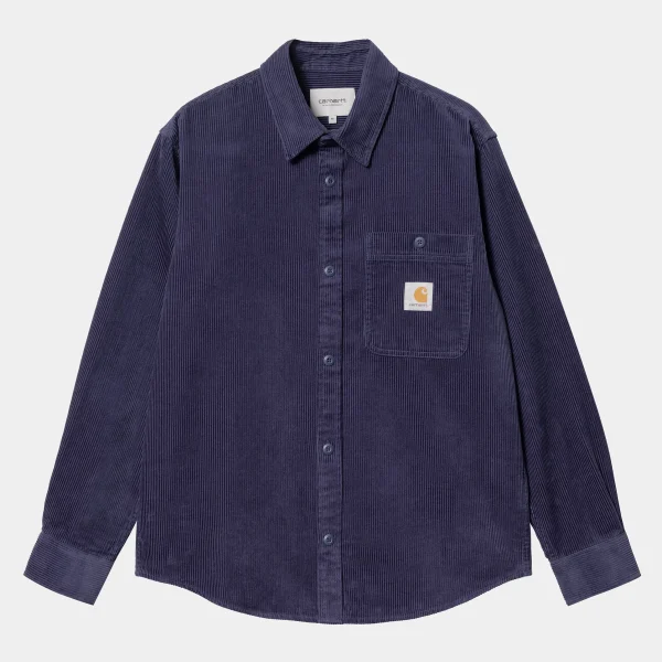 Carhartt WIP L/S Flint Shirt Aura Best