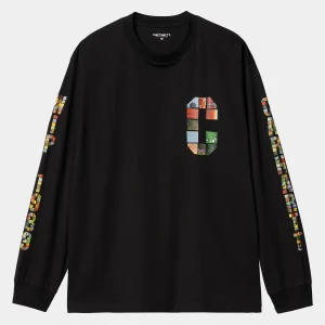 Carhartt WIP L/S Machine 89 T-Shirt Black Online