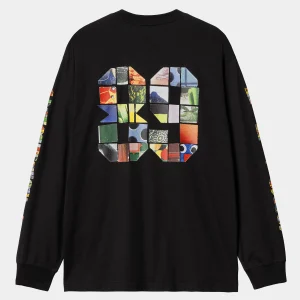 Carhartt WIP L/S Machine 89 T-Shirt Black Online