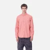 Carhartt WIP L/S Madison Shirt Dusty Rose / Wax Shop