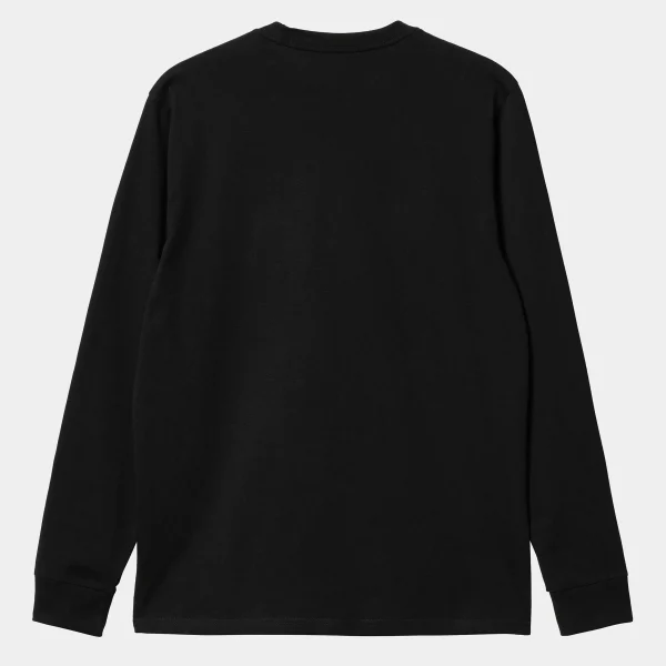 Carhartt WIP L/S Pocket T-Shirt Black Online