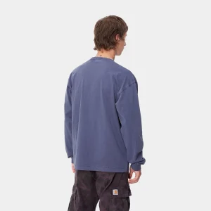 Carhartt WIP L/S Vista T-Shirt Aura Discount