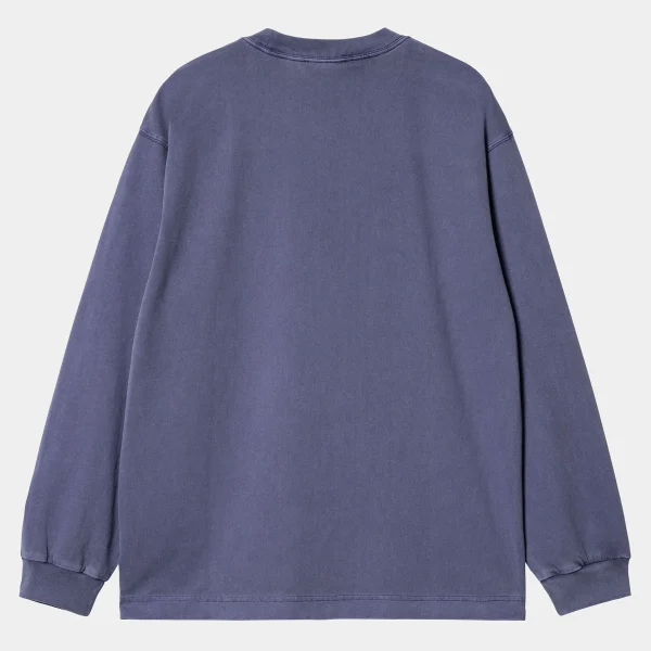 Carhartt WIP L/S Vista T-Shirt Aura Discount