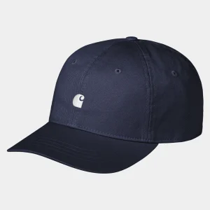 Carhartt WIP Madison Logo Cap Air Force Blue / White Discount