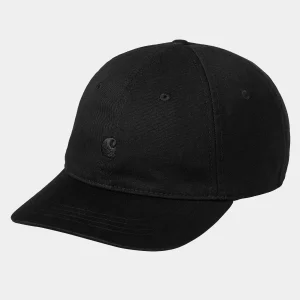 Carhartt WIP Madison Logo Cap Black Clearance