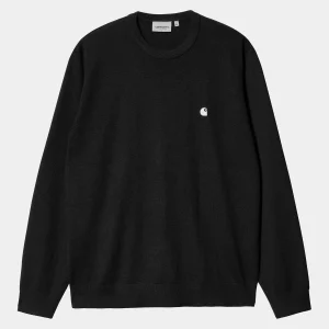 Carhartt WIP Madison Sweater Black / Wax Cheap