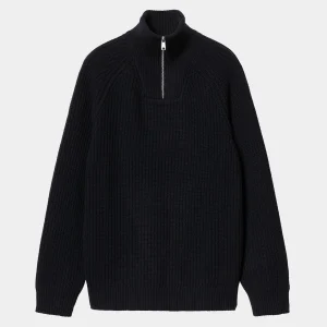 Carhartt WIP Marlon Half Zip Sweater Dark Navy Flash Sale