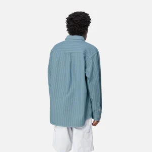 Carhartt WIP Menard Shirt Jac Blue Cheap