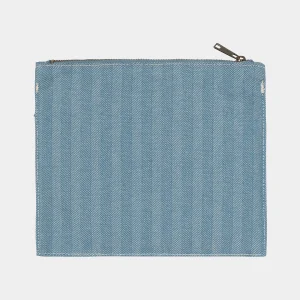 Carhartt WIP Menard Zip Wallet Blue Flash Sale