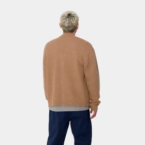 Carhartt WIP Merton Cardigan Peanut Clearance