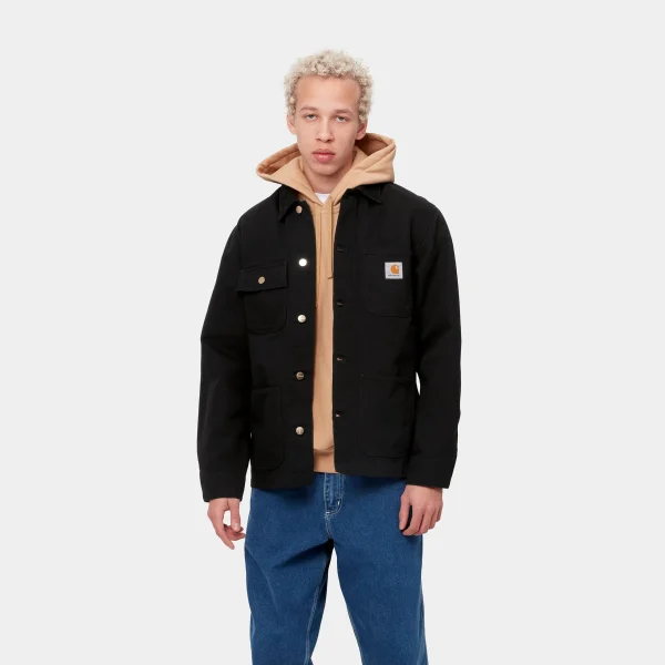 Carhartt WIP Michigan Coat (Summer) Black / Black Sale