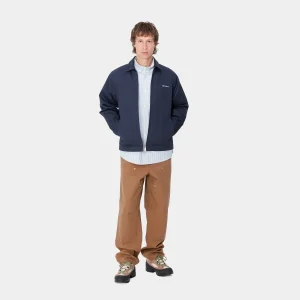 Carhartt WIP Module Script Jacket Air Force Blue / White Outlet