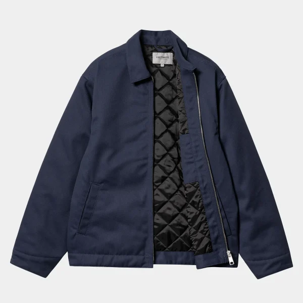 Carhartt WIP Module Script Jacket Air Force Blue / White Outlet