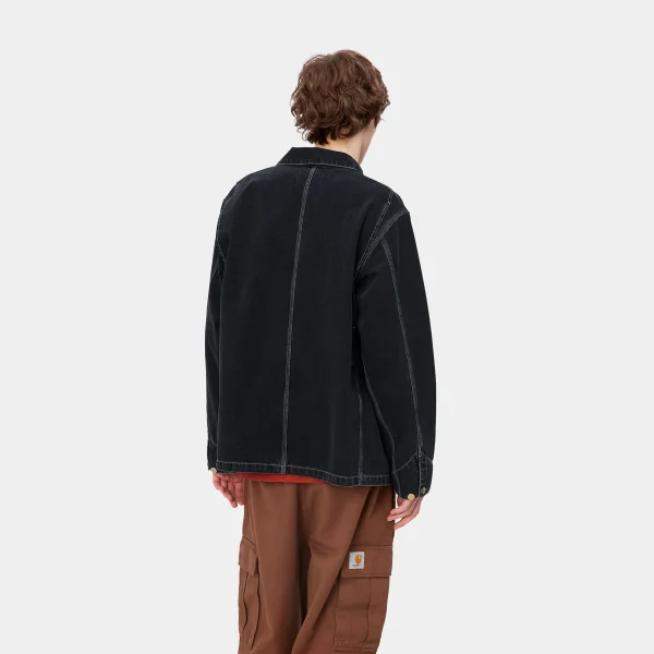 Carhartt WIP OG Chore Coat Black Flash Sale