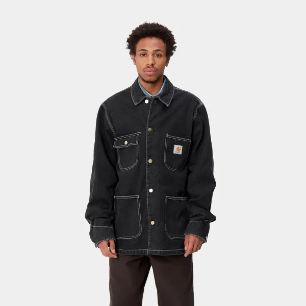 Carhartt WIP OG Chore Coat Black Best Sale