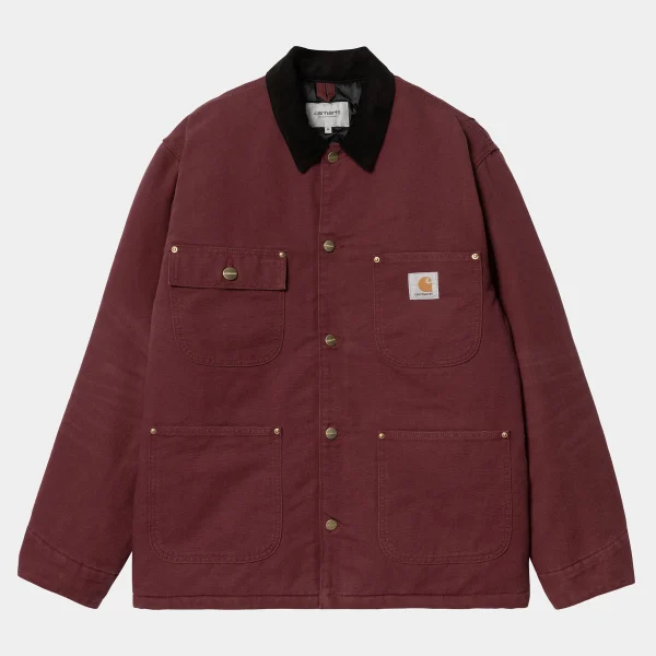 Carhartt WIP OG Chore Coat Malbec / Black Fashion