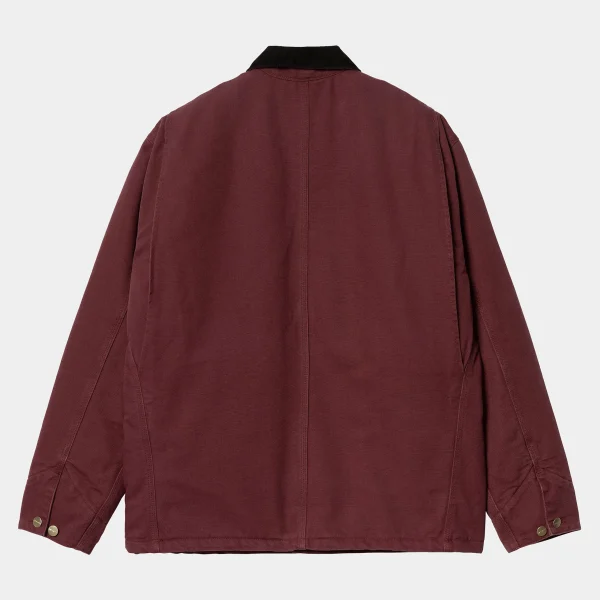 Carhartt WIP OG Chore Coat Malbec / Black Fashion