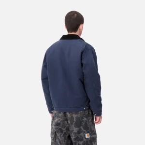 Carhartt WIP OG Detroit Jacket (Winter) Air Force Blue / Black Flash Sale