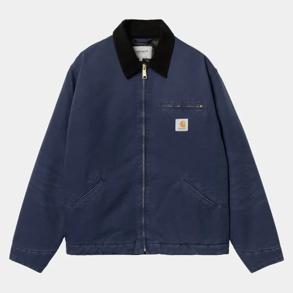 Carhartt WIP OG Detroit Jacket (Winter) Air Force Blue / Black Flash Sale